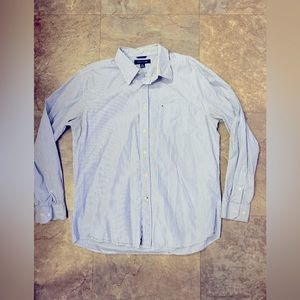 Tommy Hilfiger extra large button up long sleeve dress shirt men’s